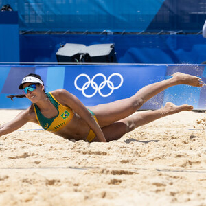 Agatha Bednarczuk & Eduarda Santos Lisboa Sexy – Beach Volleyball – Olympics: Day 1 (4 Photos) - Leaked Nudes