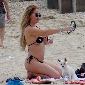 Aisleyne Horgan-Wallace Enjoys a Day in a Tiny Bikini (35 Photos) - Leaked Nudes