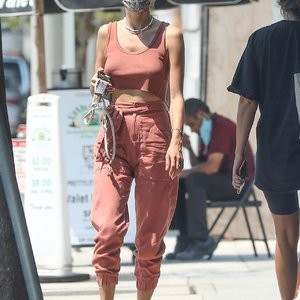 Alessandra Ambrosio Goes Braless while Getting Boba (27 Photos) - Leaked Nudes