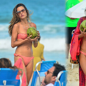 Alessandra Ambrosio Looks Hot on the Beach in Brazil (64 Photos) - Leaked Nudes