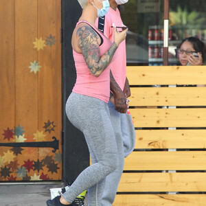 Amber Rose Alexander Edwards Are A Matching Duo Photos Leaked Nudes Celebrity Leaked