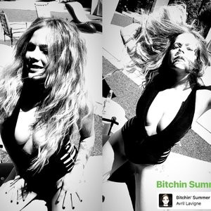 Avril Lavigne New Tits & Nip Slip (7 Photos + GIF) – Leaked Nudes