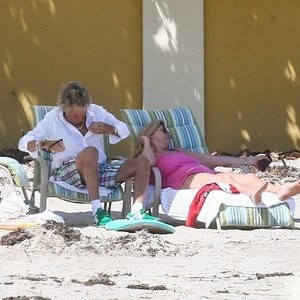 Beach is Still Open For Rod Stewart and the Family (17 Photos) - Leaked Nudes