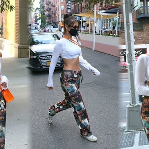 Bella Hadid Shows Off Her Abs in NY (34 Photos) – Leaked Nudes