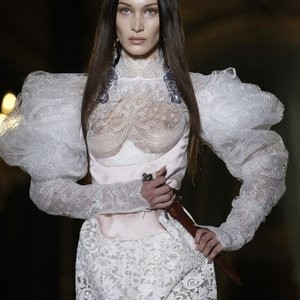 Bella Hadid Walks the Catwalk at Vivienne Westwood’s Fashion Show (131 Photos + Video) – Leaked Nudes