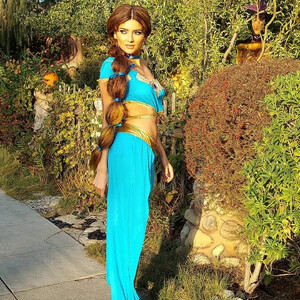 Blanca Blanco Goes as Princess Jasmine for Halloween (25 Photos) – Leaked Nudes
