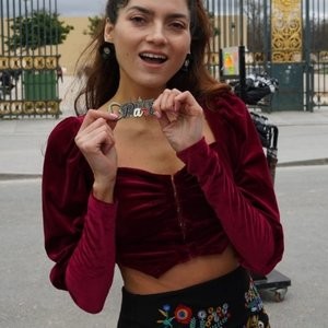 Blanca Blanco Poses on the Streets of Paris (41 Photos) - Leaked Nudes