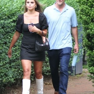 Brooks Nader Is Seen Out In The Hamptons In a Sexy Black Mini Dress (13 Photos) - Leaked Nudes
