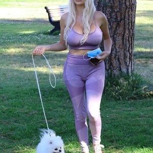 Busty Courtney Stodden Walks Her Dog in Studio City (14 Photos) – Leaked Nudes
