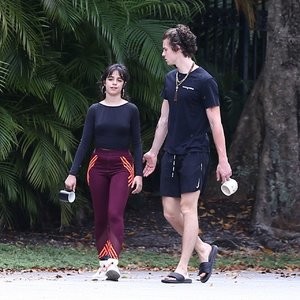 Camila Cabello & Shawn Mendes Hold Hands During a Morning Walk in Miami (32 Photos) - Leaked Nudes