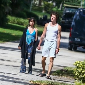Camila Cabello & Shawn Mendes Take a Morning Walk (49 Photos) - Leaked Nudes