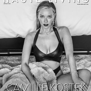 Camille Kostek Sexy & Topless – Haute Living (14 Photos) – Leaked Nudes