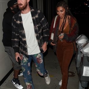 Chantel Jeffries & Andrew Taggart Enjoy a Date Night in West Hollywood (17 Photos) - Leaked Nudes