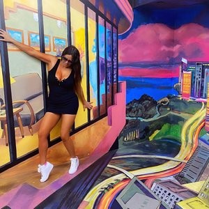 Claudia Romani Visits the Museum of Illusions in Miami Beach (22 Photos) - Leaked Nudes