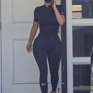 Curvy Kim Kardashian Hits Up Epione For Some Pampering Photos