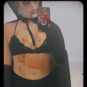 Demi Lovato’s Dracula Costume (9 Photos) - Leaked Nudes
