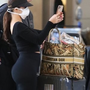 Demi Rose Wears a Face Mask as She Jets Out of Los Angeles International Airport (15 Photos) - Leaked Nudes