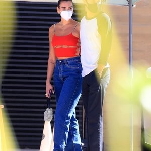 Dua Lipa & Anwar Hadid Exit Nobu After a Lunch Date (29 Photos) - Leaked Nudes