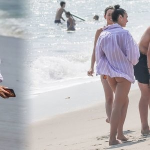 Dua Lipa & Anwar Hadid Take Their New Puppy for a Walk Along the Shores of Malibu (57 Photos) - Leaked Nudes