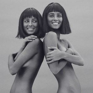 Elisha and Renee Herbert Topless (3 Photos) - Leaked Nudes
