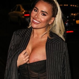 Ellie Brown Shows Off Her Boobs at Ballie Ballerson in Soho (24 Photos) – Leaked Nudes