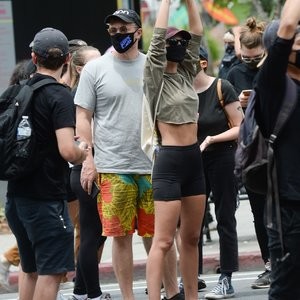 Emily Ratajkowski and Husband Head to Downtown LA to Attend the Black Lives Matter Protest (39 Photos) – Leaked Nudes