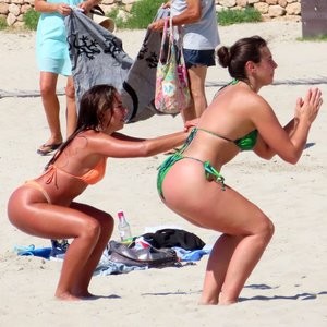 Francesca Allen, Georgia Steel, Elma Pazar Enjoy a Day in Ibiza (40 Photos) – Leaked Nudes