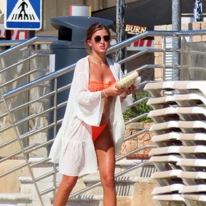 Francesca Allen, Georgia Steel, Elma Pazar Enjoy a Day in Ibiza (40 Photos) - Leaked Nudes