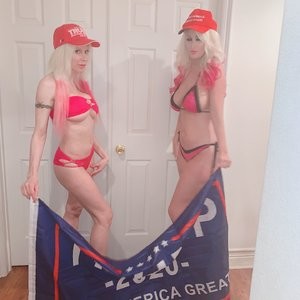 Frenchy Morgan & Tiffany Madison Urge Voters to Vote Trump (13 Photos) - Leaked Nudes