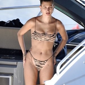 Hailey Baldwin Enjoys a Day on a Yacht in Sardinia (48 Photos) – Leaked Nudes