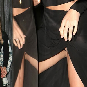 Hailey Bieber Upskirt (2 Photos) – Leaked Nudes