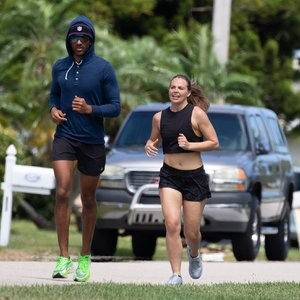 Hannah Brown Goes Jogging with her Trainer During Self-Quarantine in Florida (43 Photos) - Leaked Nudes