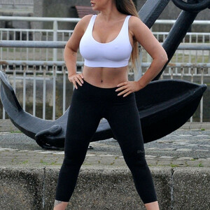 Holly Henderson Puts on Busty Display Out for a Jog in Liverpool (19 Photos) - Leaked Nudes