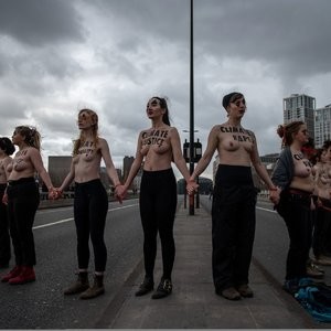 International Women’s Day March in London (27 Photos) – Leaked Nudes