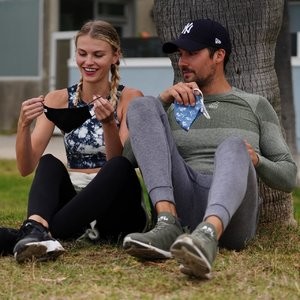 James Maslow & Caitlin Spears Share a Kiss After a Run (38 Photos) - Leaked Nudes