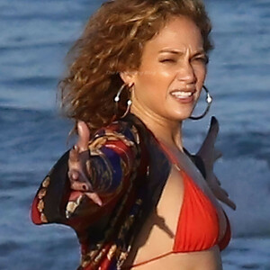 Jennifer Lopez is Pictured Perfect in a Red Bikini (42 Photos) – Leaked Nudes