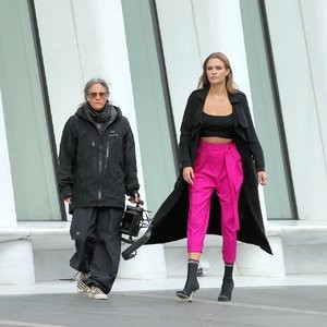 Josephine Skriver Films a Maybelline commercial in NYC (51 Photos) - Leaked Nudes