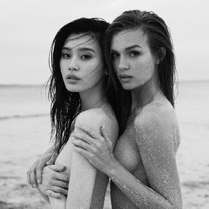 Josephine Skriver & Ming Xi Nude (2 Photos) – Leaked Nudes