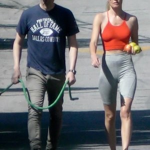 Kate Bosworth Enjoys a Morning Walk With Her Husband Michael Polish (12 Photos) – Leaked Nudes