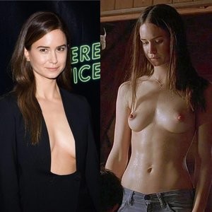 Katherine Waterston Nude & Sexy (1 Collage Photo) - Leaked Nudes