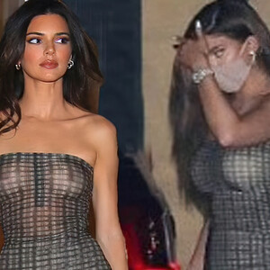 Kendall Jenner Flashes Her Nipples in a See-Through at Delilah Grand Opening in Las Vegas (9 Photos) - Leaked Nudes
