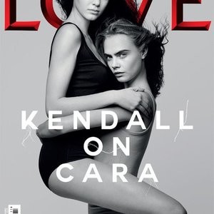 Kim Kardashian & Cara Delevingne & Kendall Jenner from Love Magazine (3 Photos) - Leaked Nudes