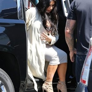 Kim Kardashian Nipple Slip (2 Photos) – Leaked Nudes