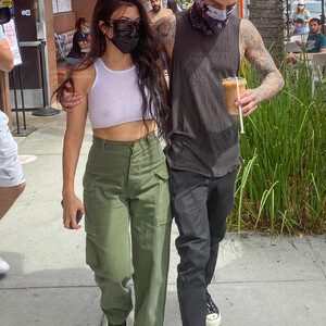 Kourtney Kardashian & Travis Barker Celebrate the Reopening of L.A County in Beverly Hills (19 Photos) - Leaked Nudes