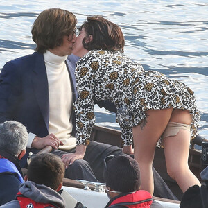 Lady Gaga & Adam Driver Are Seen Kissing on a Boat at Lake Como (39 Photos) – Leaked Nudes