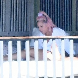 Lady Gaga Seen Kissing a Mystery Man in Miami (50 Photos) - Leaked Nudes