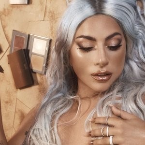 Lady Gaga Strikes a Pose in Glamorous Shoot to Plug New Haus Make-up Line (5 Photos) – Leaked Nudes