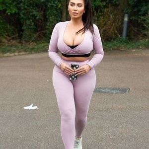 Lauren Goodger Is Seen Leaving Her House To Go Out For A Morning Run (20 Photos) – Leaked Nudes