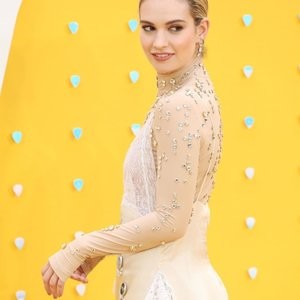 Real Celebrity Nude Lily James 029 pic