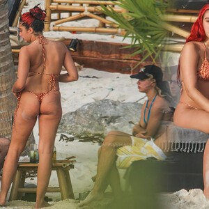 Lourdes Leon Wears an Itty Bitty Bikini on the Beach in Tulum (52 Photos) - Leaked Nudes